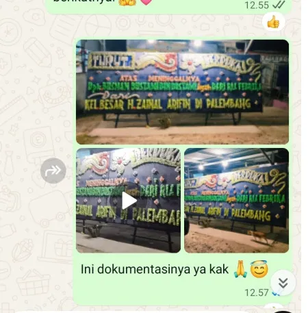 Pengiriman Papan Bunga Duka Brekat Tarub