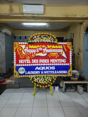 Papan Bunga di Brekat Tarub